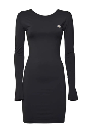 Fiorucci Angels-patch mini dress - Black