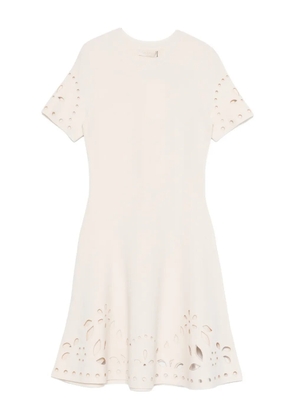 Ulla Johnson laser-cut mini dress - White