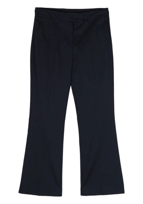 DRHOPE cropped flared trousers - Blue