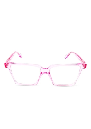 Kador square-frame glasses - Pink