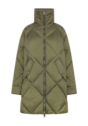 OOF WEAR quilted water-repellent coat - Green