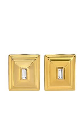 Heaven Mayhem Plaza square earrings - Gold