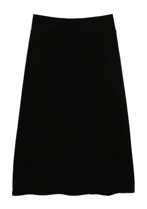 Eileen Fisher knitted midi skirt - Black