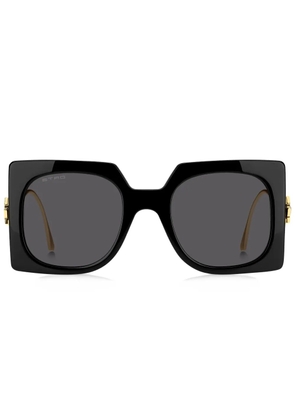 ETRO Bold Pegaso oversize-frame sunglasses - Black