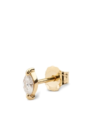We by WHITEbIRD 18K yellow gold Marquise diamond earring