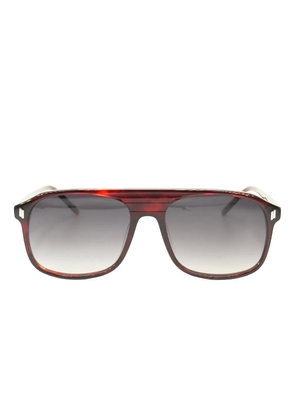 Lesca Club tortoiseshell sunglasses - Brown