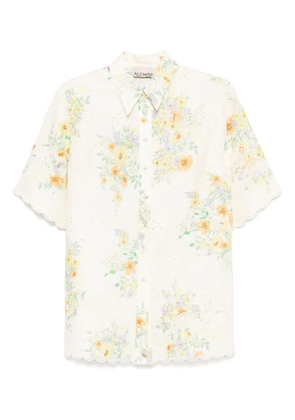 ALEMAIS floral-print shirt - Neutrals