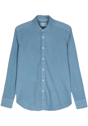 Tintoria Mattei pinwale corduroy shirt - Blue