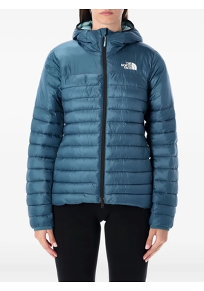 The North Face hooded quilted jacket - Blue