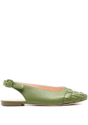 AGL Mara ballerina shoes - Green