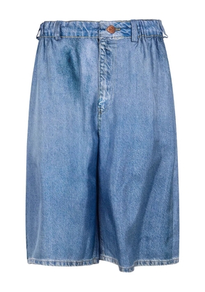 Pierre-Louis Mascia elasticated-waist trousers - Blue