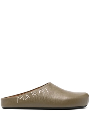 Marni Fussbett sabot - Green