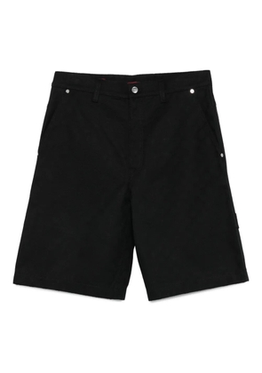 Gucci button-fly cotton shorts - Black