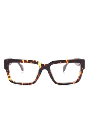 Versace Eyewear square-frame glasses - Brown