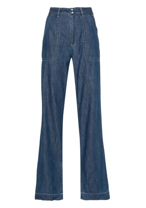 A.P.C. high-rise straight-leg jeans - Blue