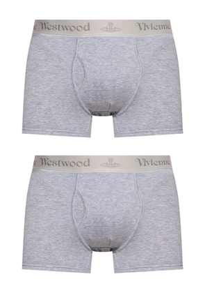 Vivienne Westwood logo-waistband boxers - Grey