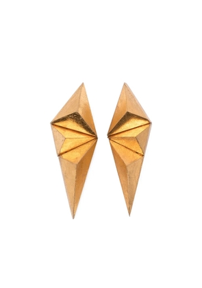Monies geometric earrings - Gold