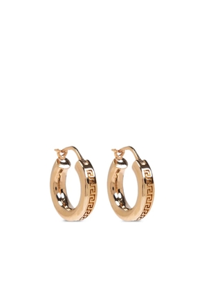 Versace Greca hoop earrings - Gold