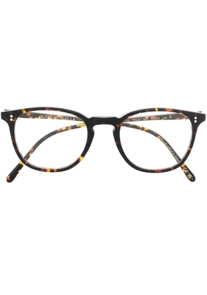 Oliver Peoples tortoiseshell-frame glasses - Brown
