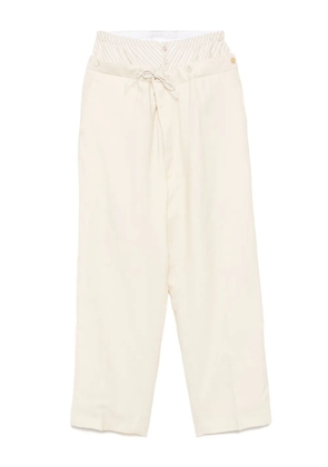Maison Margiela Anonymity of the lining trousers - Neutrals