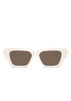 Versace Eyewear medusa-detail square-frame sunglasses - White