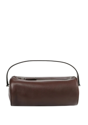 The Row leather clutch bag - Brown