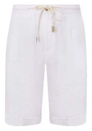 Gran Sasso linen shorts - White