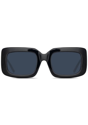 Linda Farrow Jorja rectangle-frame sunglasses - Black