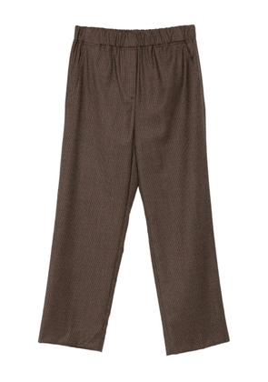 Weekend Max Mara elasticated-waist trousers - Brown
