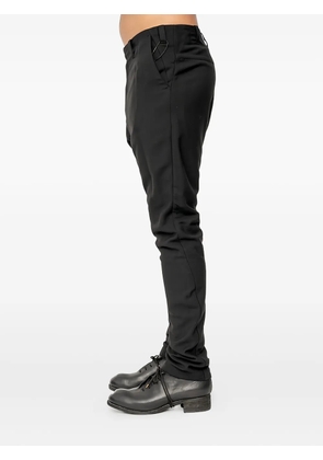 Devoa wool-blend regular trousers - Black