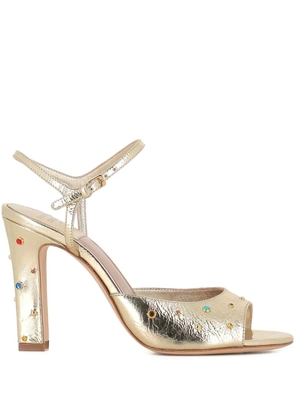 Laurence Dacade 95mm Molly sandals - Gold