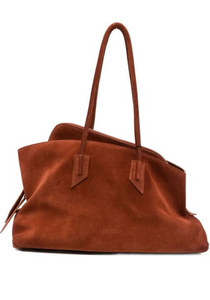 The Attico medium La Passeggiata shoulder bag - Brown