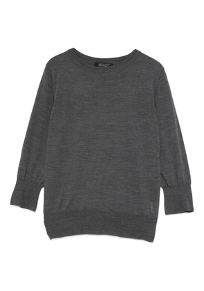 Aragona fine-knit jumper - Grey