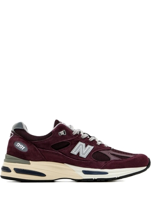 New Balance Made in UK 991v2 suede sneakers - Red