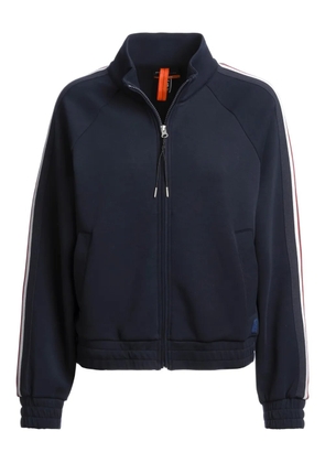 Parajumpers stripe-detail zip-up jacket - Blue