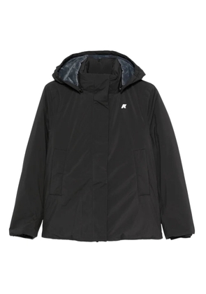 K-Way hooded puffer jacket - Black