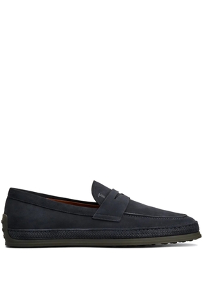 Tod's Gommino suede loafers - Grey