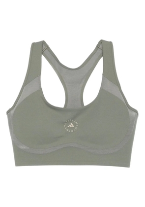 adidas by Stella McCartney racer-back sports bra - Green