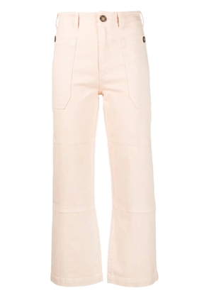 FRAME straight-leg utility trousers - Pink