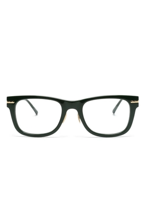 Linda Farrow Portico D-frame glasses - Green