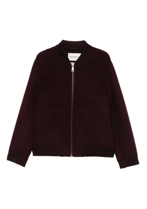 AMARANTO zip-up jacket - Red