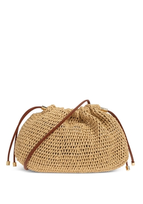 Ulla Johnson Lali raffia cross body bag - Neutrals