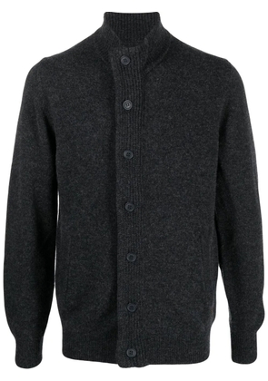 Barbour button-front knitted jumper - Grey