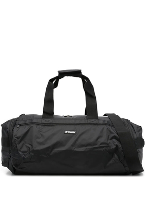 K-Way zip duffle bag - Black