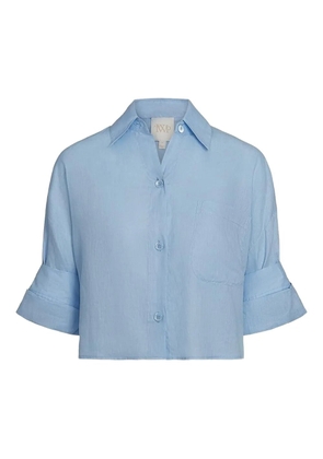 TWP Next Ex linen shirt - Blue