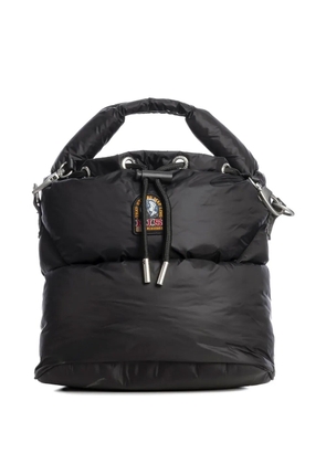Parajumpers drawstring-fastening padded bucket bag - Black