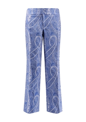 ETRO paisley-print trousers - Blue