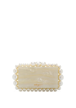 Cult Gaia Eos clutch - Neutrals