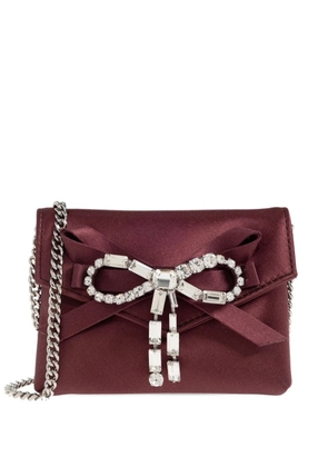 Jimmy Choo Soft Cardholder with chain - Purple