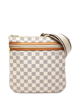 Louis Vuitton Pre-Owned 2008 Damier Azur Pochette Bosphore crossbody bag - White